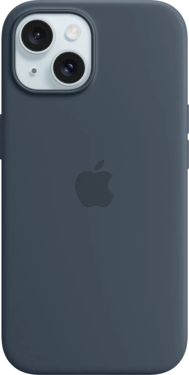 Apple iPhone 15 Siliconenhoesje MT0N3ZM/A - Storm Blue