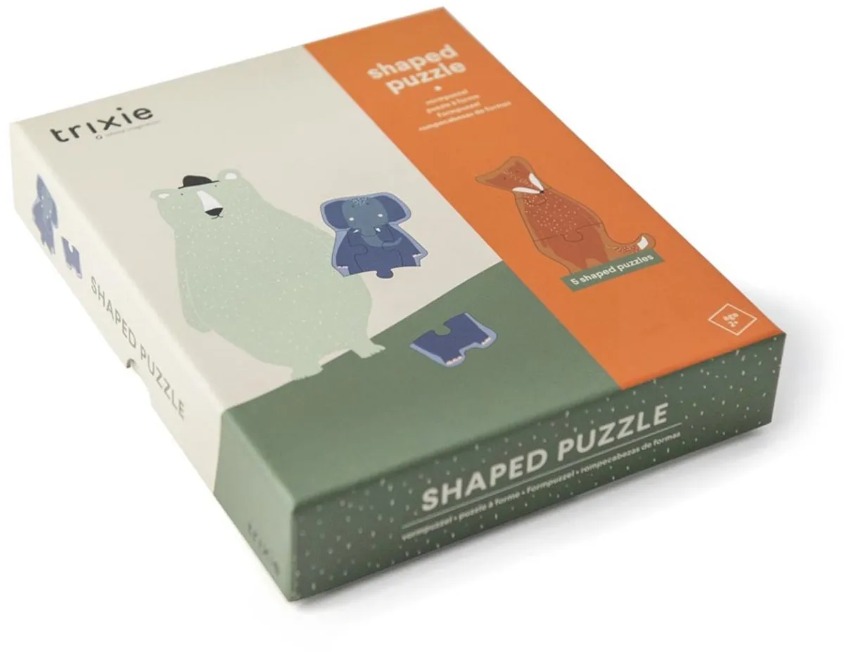 Trixie Vormpuzzel Dierenvrienden 20 Stuks