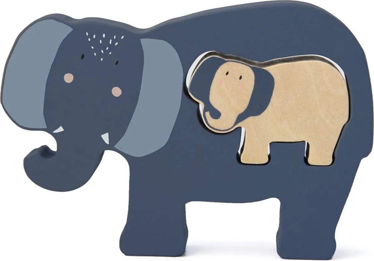 Trixie Houten Babypuzzel Mrs. Elephant