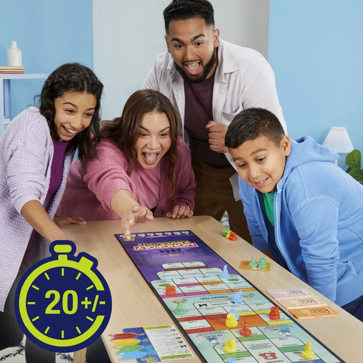 Monopoly Knockout Bordspel Nederlandse Editie - 2-8 Spelers