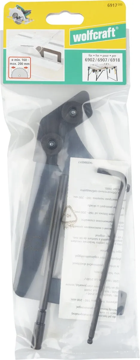 Wolfcraft Spouwmes MASTER cut 6917000 - Ø160-200mm