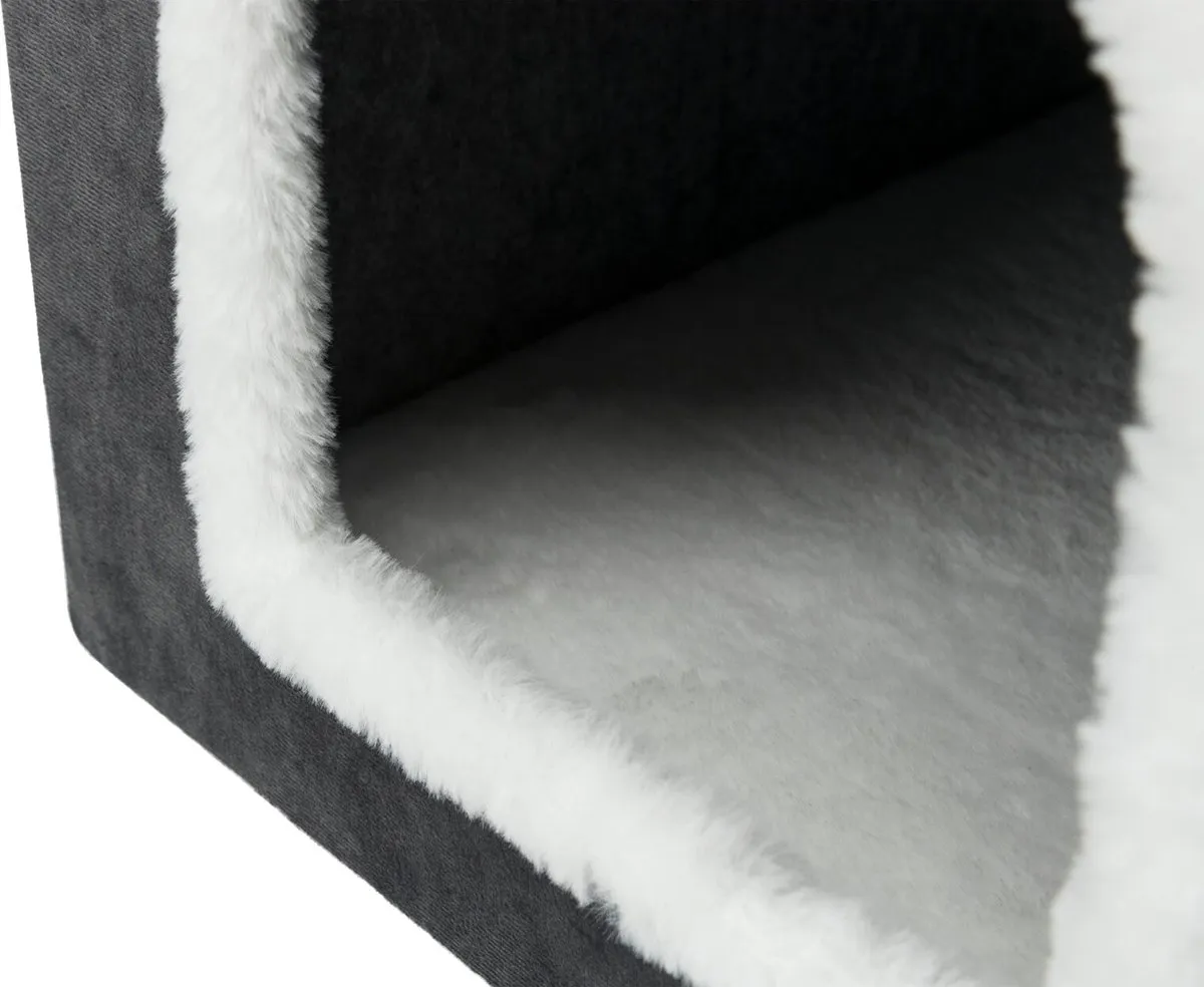 Trixie Hondenmand Huis Livia - Grijs/Wit