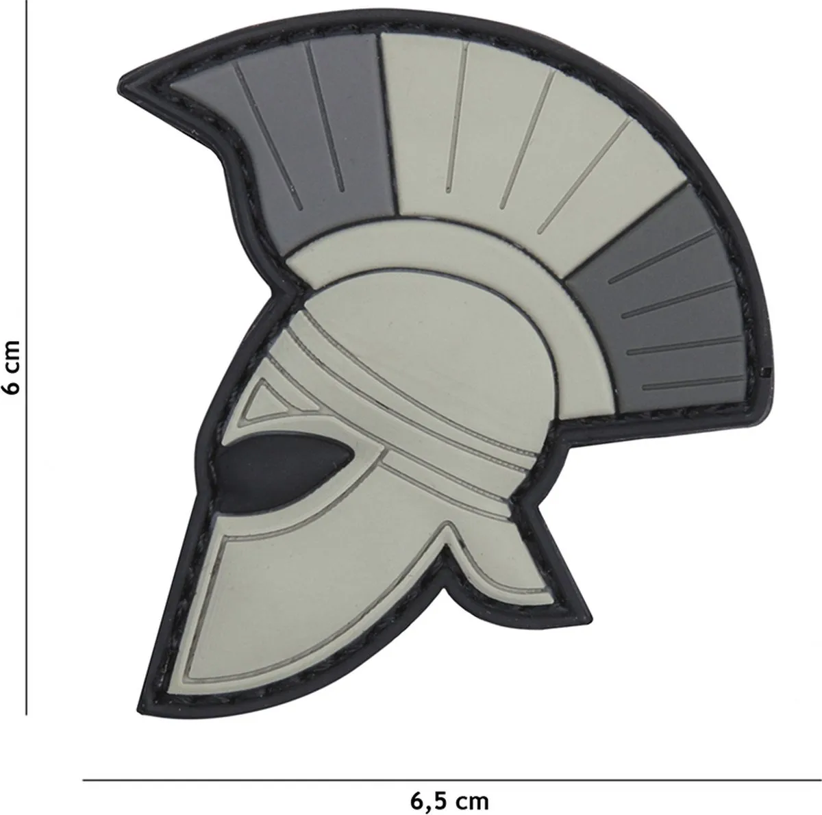 101 Inc Embleem 3D PVC Spartaanse Helm