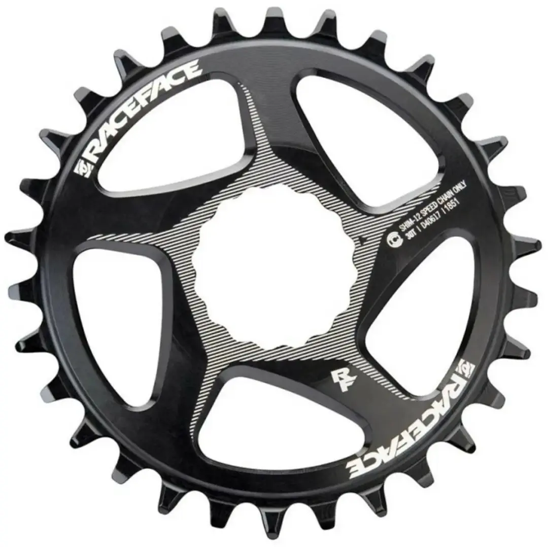 Race Face Rond Kettingblad 12v 30T - Zwart - afbeelding 3 van 3