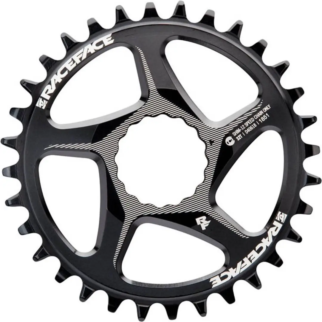 Race Face Rond Kettingblad 12v 30T - Zwart - afbeelding 2 van 3