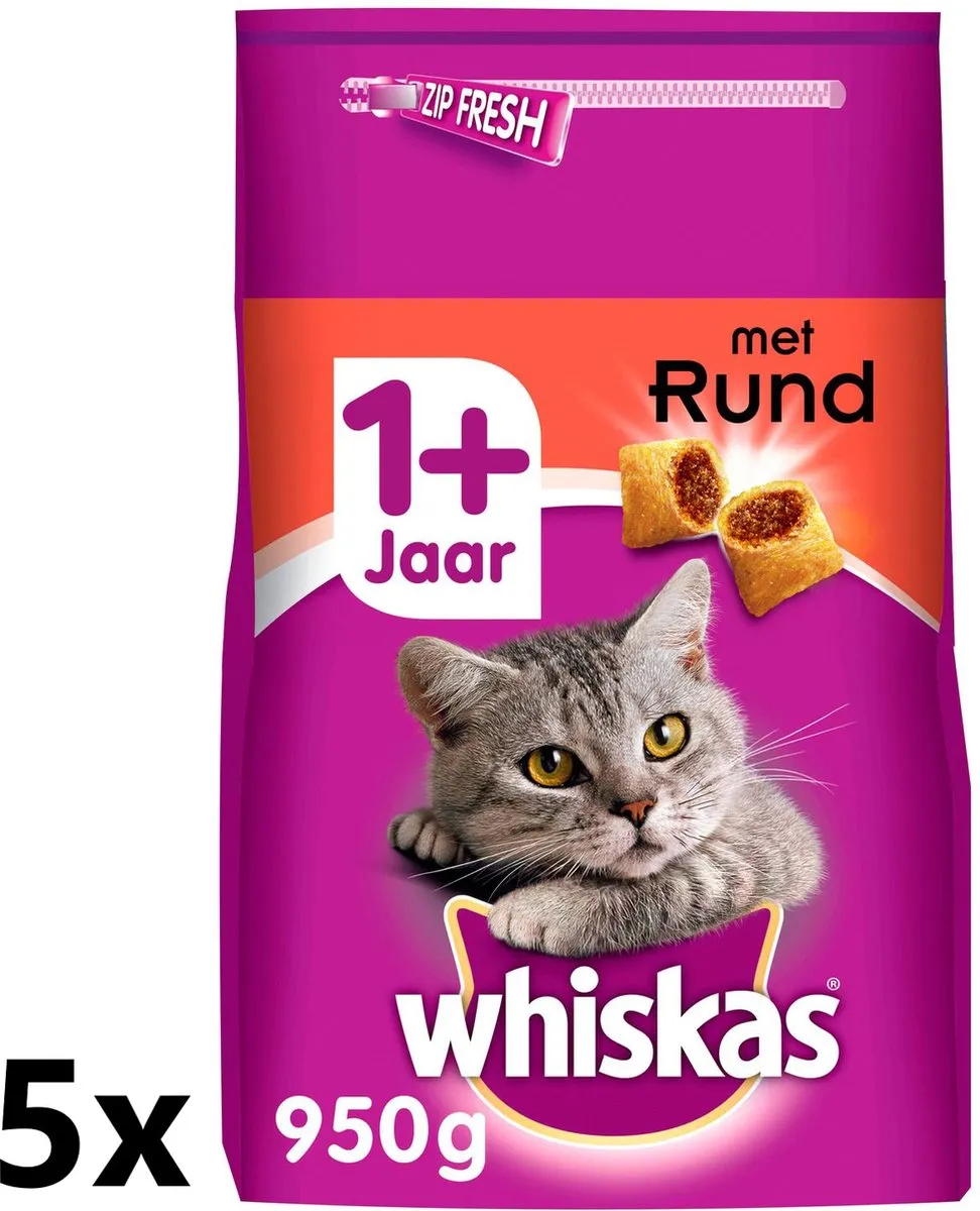 Whiskas Adult Rund Droogvoer