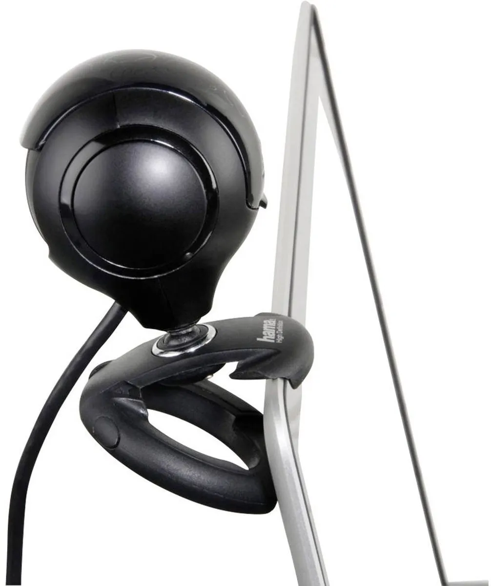 Hama HD Webcam Spy Protect - Zwart