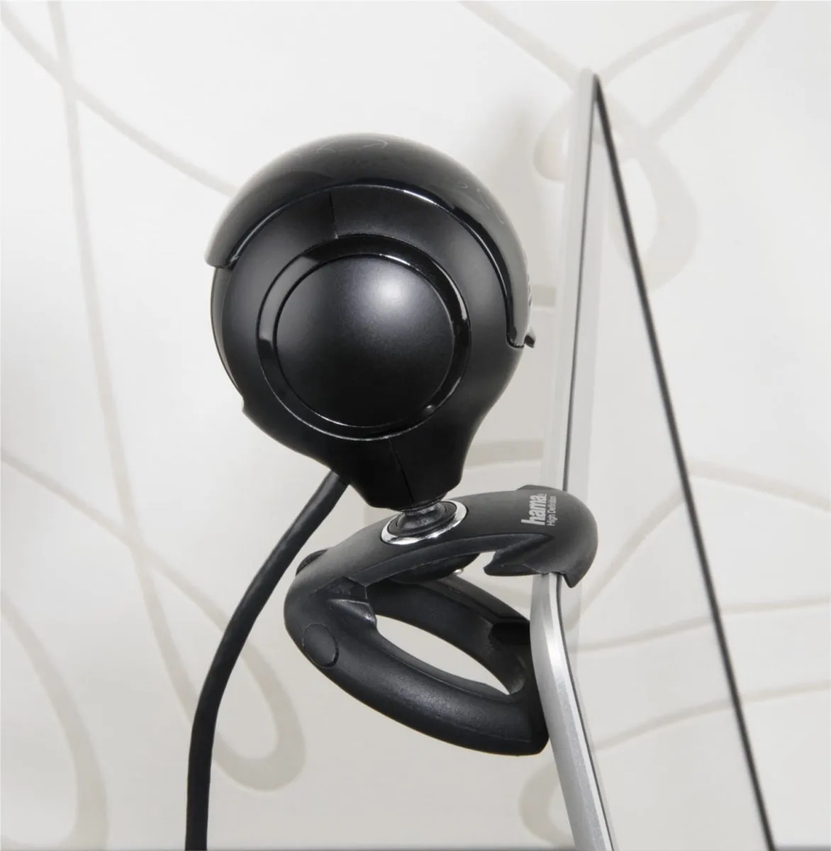Hama HD Webcam Spy Protect - Zwart - afbeelding 6 van 6