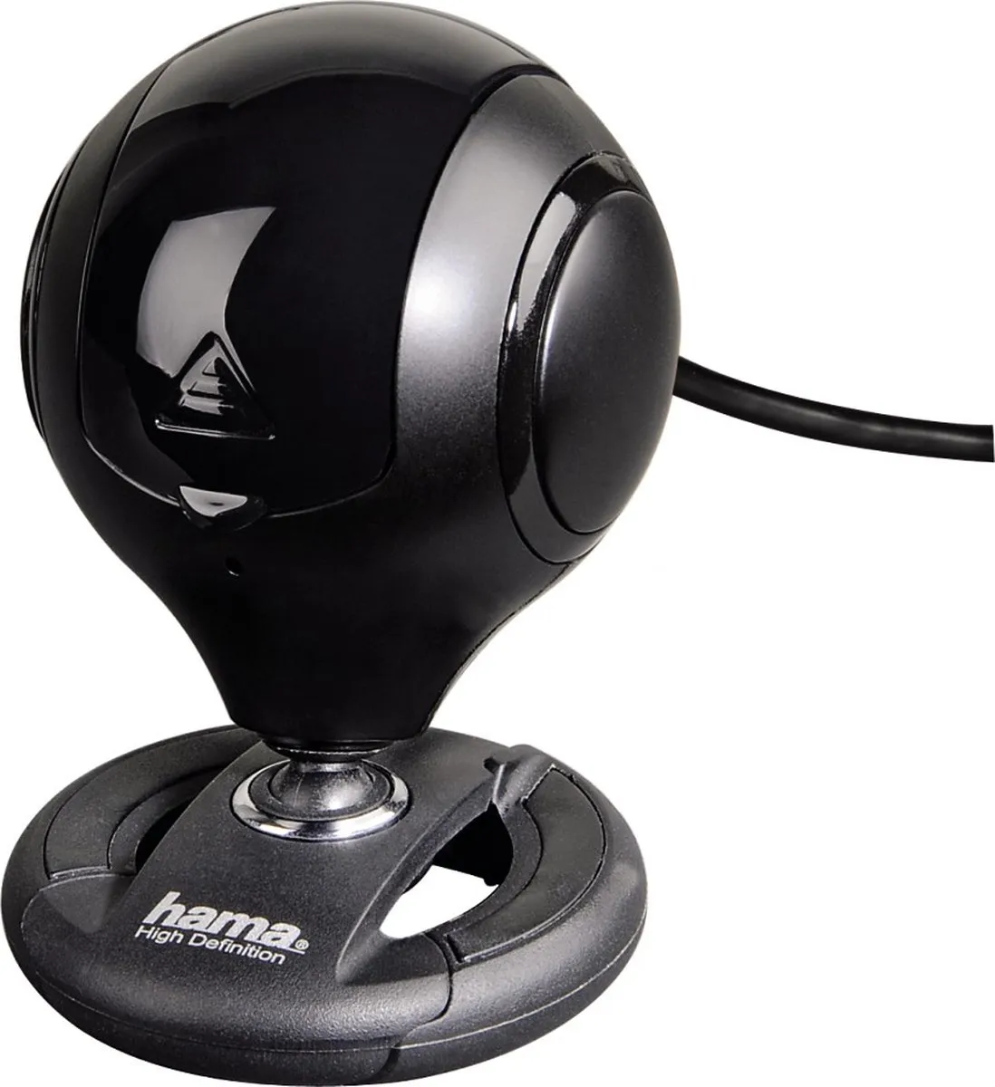 Hama HD Webcam Spy Protect - Zwart