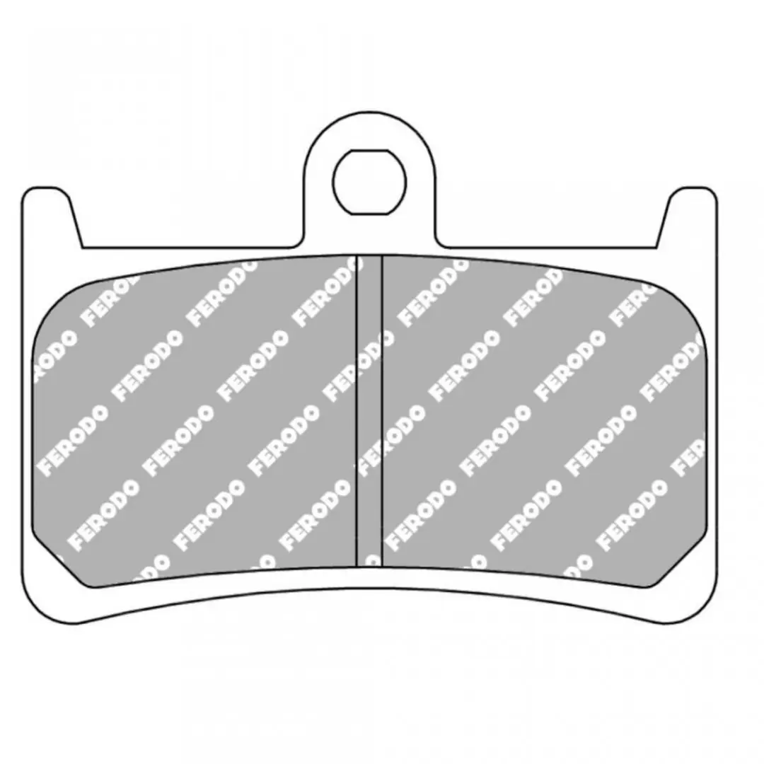 Plaquette de frein Ferodo pour Moto Yamaha 600 FZS Fazer 1998 à 2003 AVG / AVD