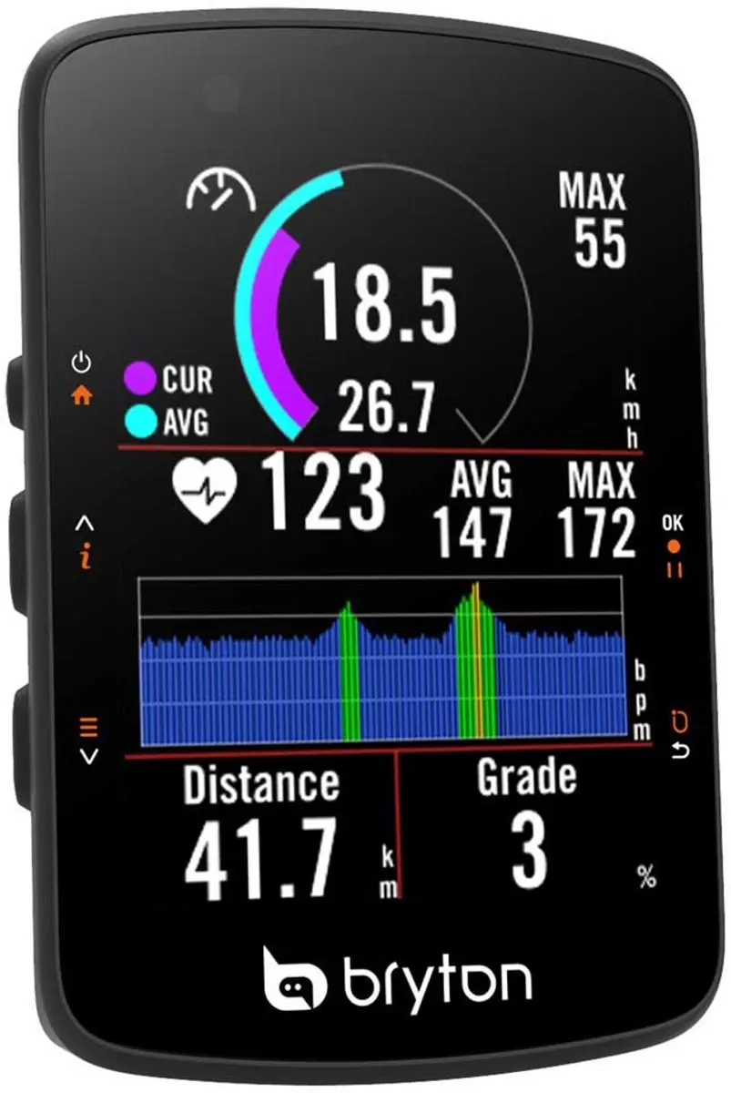 Bryton Rider 550E fietscomputer
