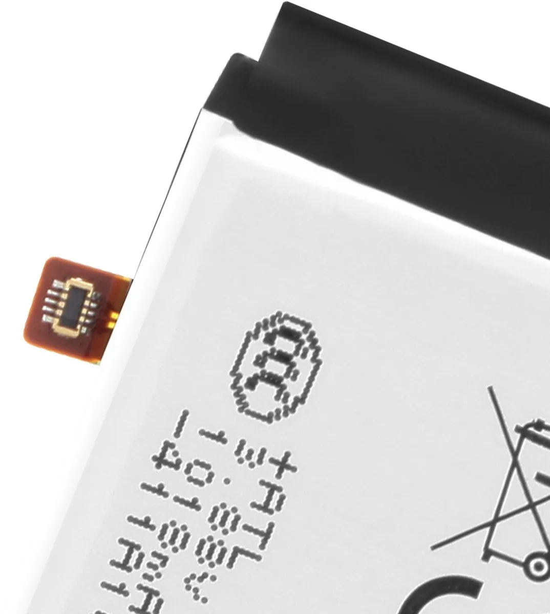 Motorola Moto Razr 50 Ultra Accu 1050mAh BAT-MOTO-R50U - Zwart