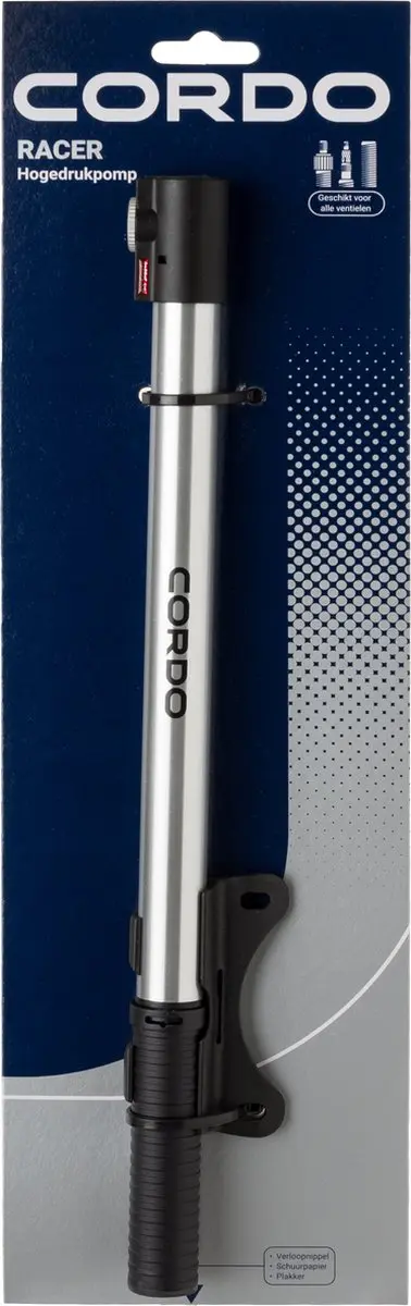 Cordo Racer Handpomp - Zwart - afbeelding 2 van 5