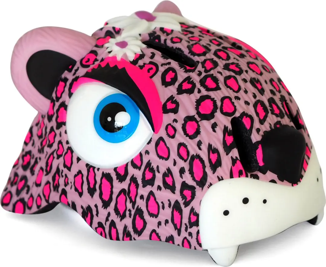 Crazy Safety Leopard Kinderfietshelm
