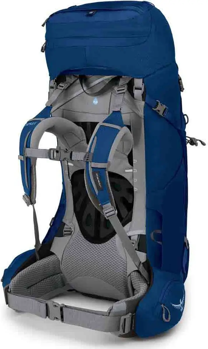 Osprey Ariel 65 Trekkingrugzak - Dames XS/S Ceramic Blue - afbeelding 2 van 6