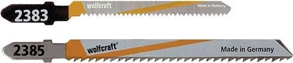 Wolfcraft Set Decoupeerzaagbladen 5-delig T-schacht 2383100