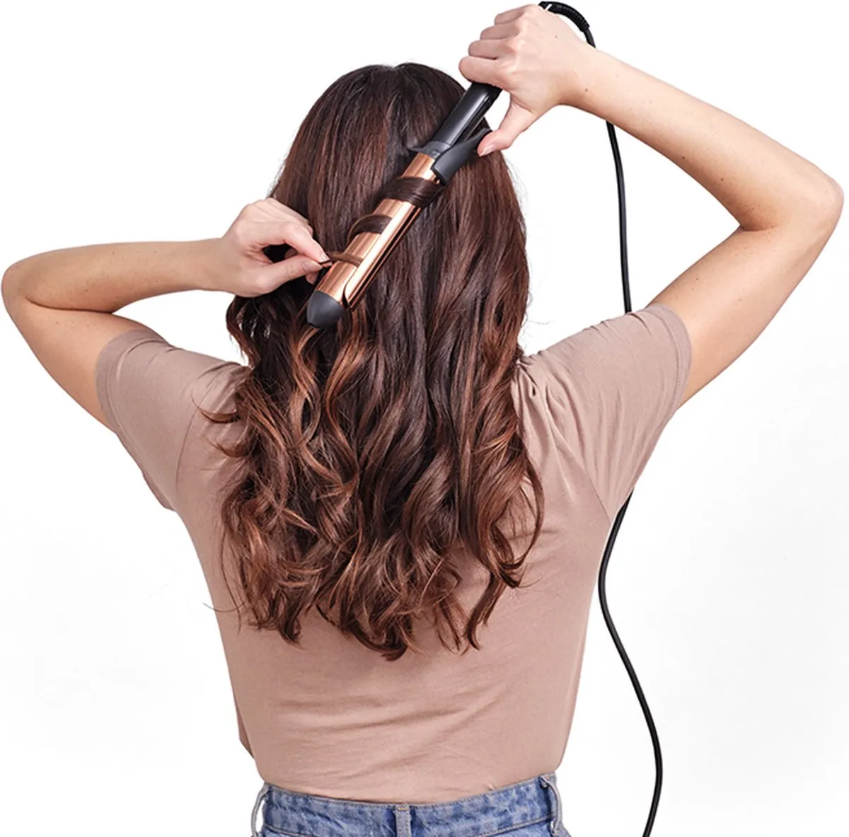 Babyliss Salon Brilliance Curls C459E Krultang 32mm - Zwart - afbeelding 6 van 6
