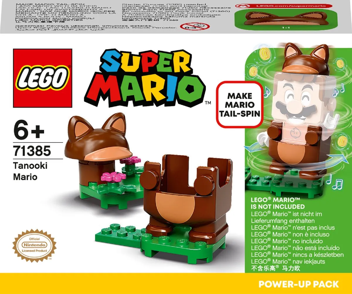 LEGO Super Mario Tanuki Mario Power-Up Pakket 71385
