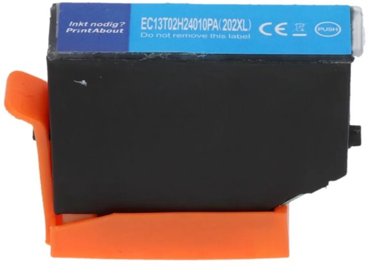 PrintAbout Epson 202XL Cyaan Inktcartridge - 1250 pagina's