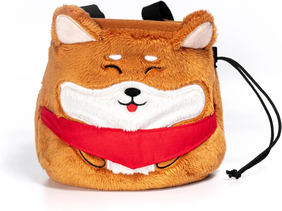 YY Vertical chalk bag dog