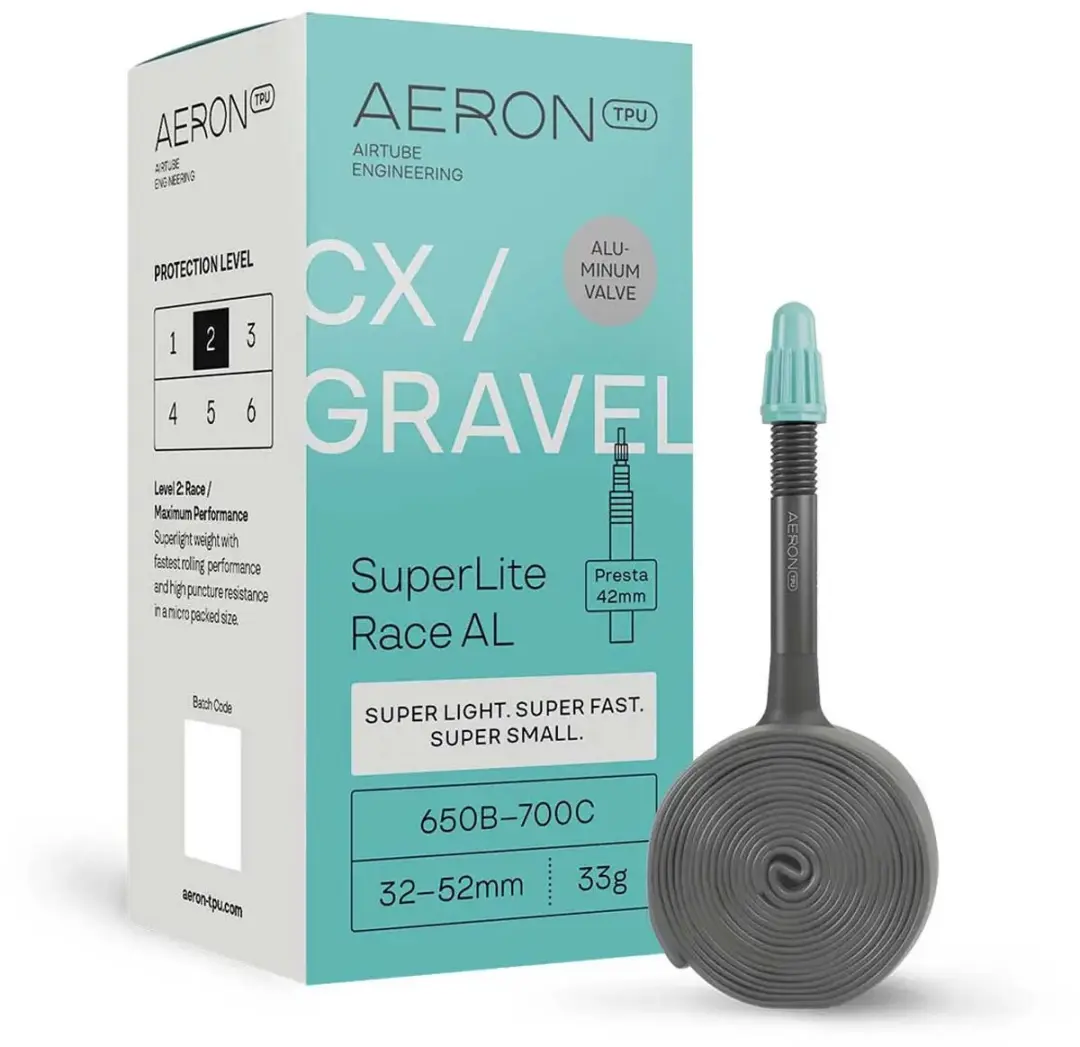 Aeron CX SuperLite Race AL Binnenband 650B/700C Presta - afbeelding 2 van 2