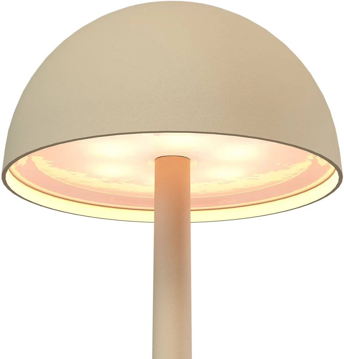 Ledvion Vita Oplaadbare Tafellamp - Beige - 2.5W - IP54
