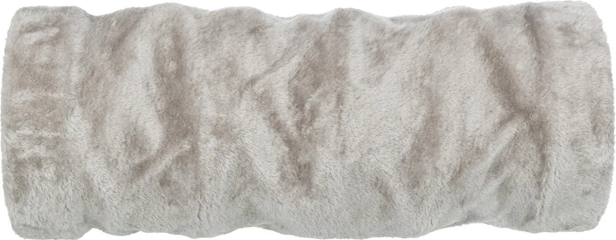 Trixie Speeltunnel Pluche Grijs 60x22cm - afbeelding 5 van 6