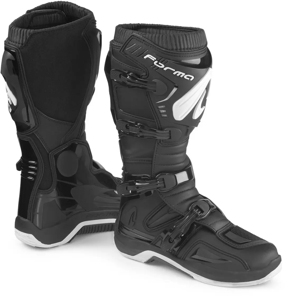 Forma Traction Motocrosslaarzen Zwart