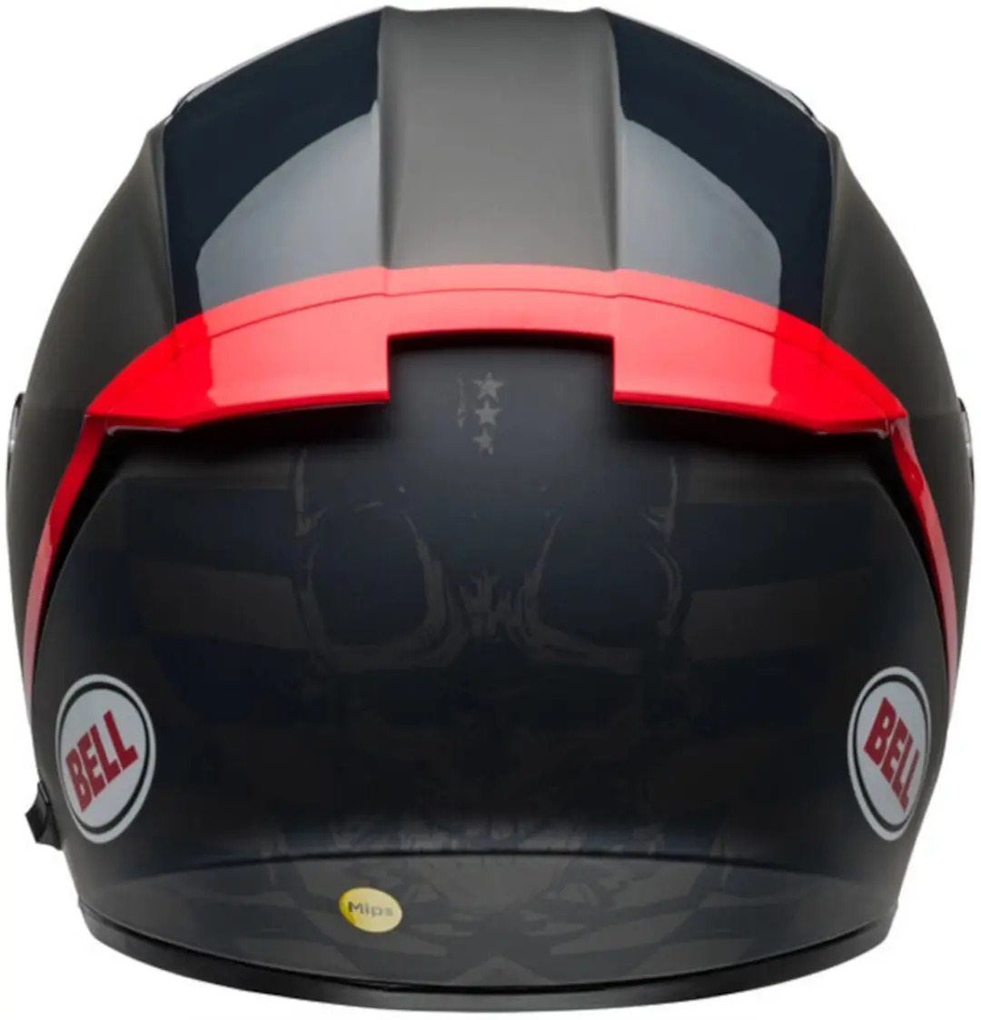 Bell Lithium MIPS Hartluck Integraalhelm - XXL Zwart/Blauw/Rood - afbeelding 6 van 6