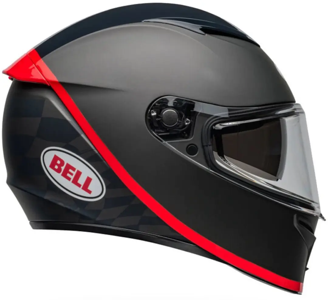 Bell Lithium MIPS Hartluck Integraalhelm - XXL Zwart/Blauw/Rood - afbeelding 2 van 6