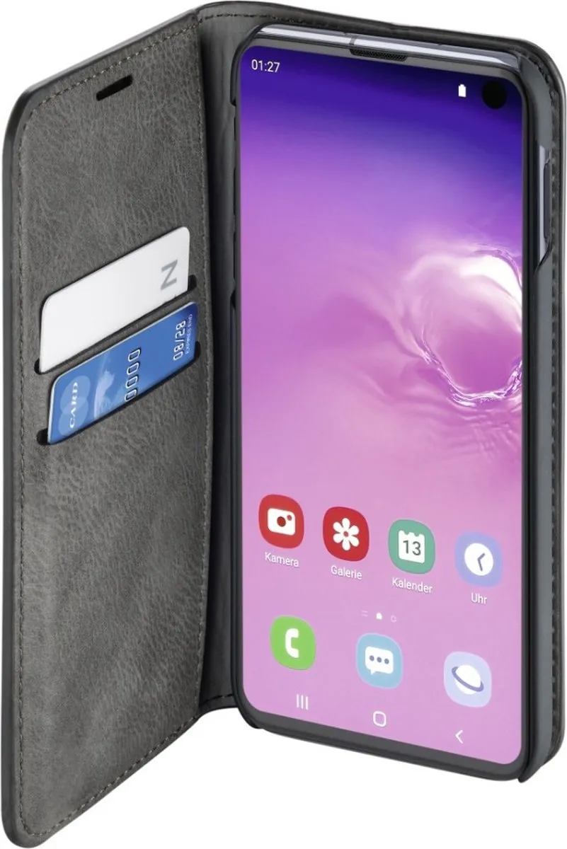 Hama Booklet Gentle Hoesje - Samsung Galaxy S10e - 185992 - Lichtgrijs - afbeelding 6 van 6