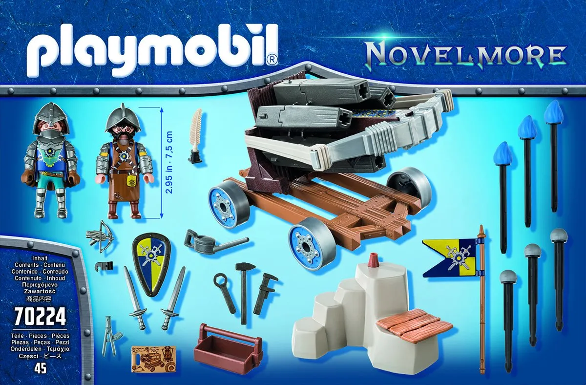 Playmobil Novelmore Ridders Waterballista 70224 - Multicolor