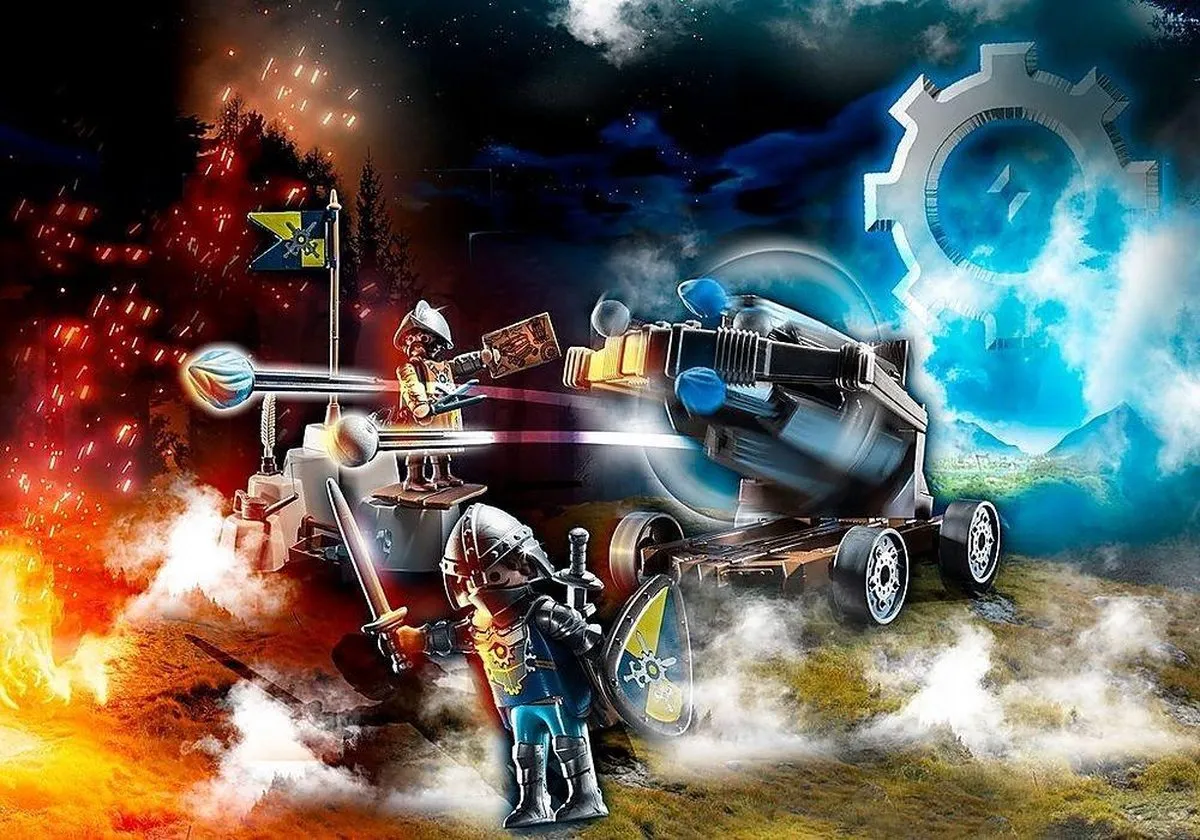 Playmobil Novelmore Ridders Waterballista 70224 - Multicolor