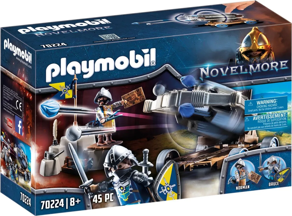 Playmobil Novelmore Ridders Waterballista 70224