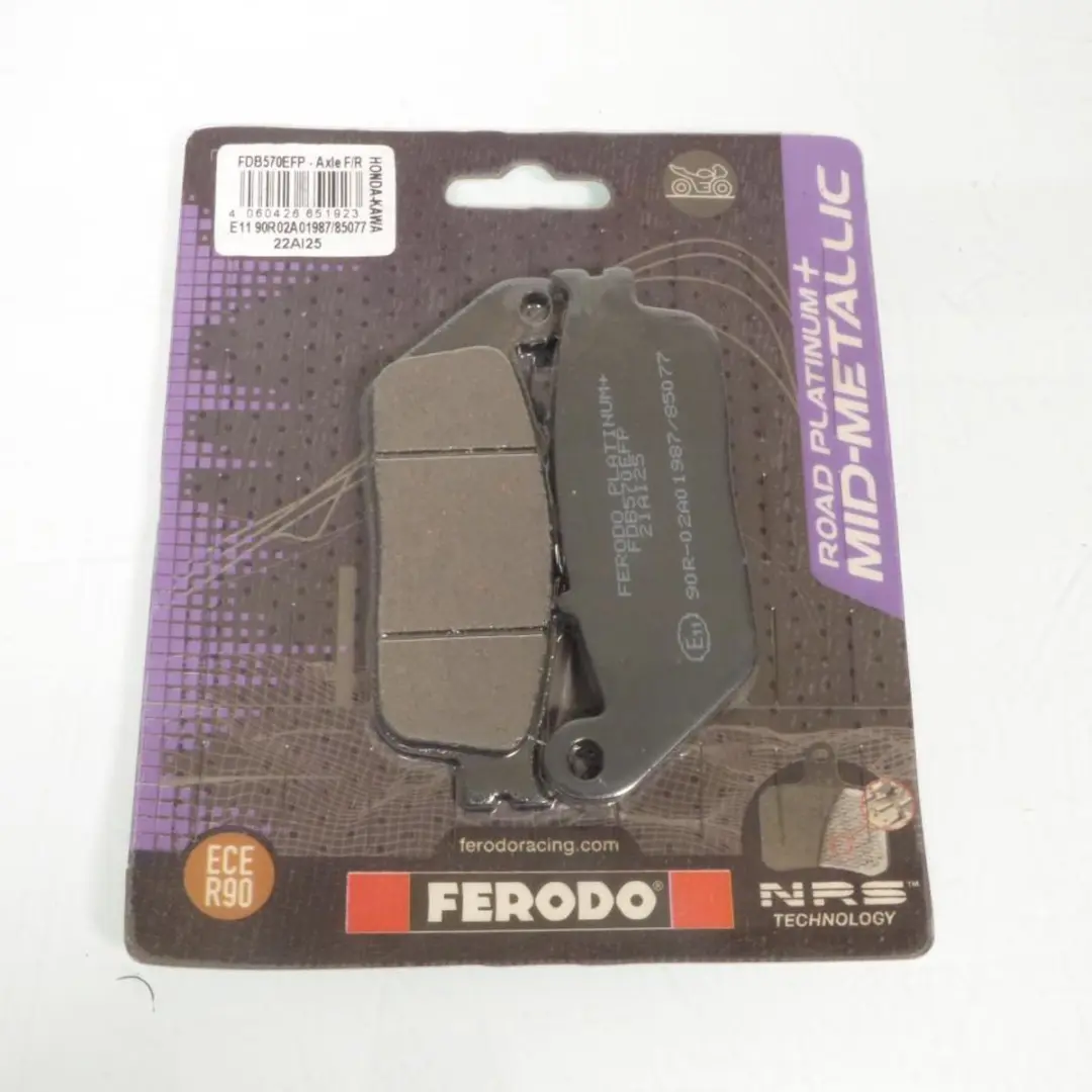 Plaquette de frein Ferodo pour moto FDB570EFP Neuf