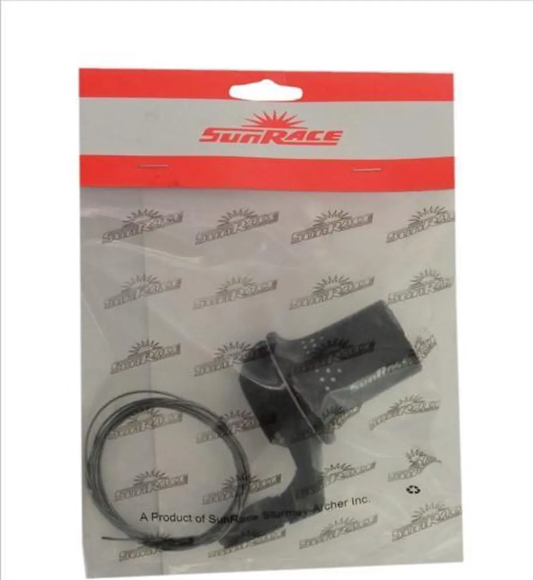 Sunrace TSM21 Draaiversteller rechts 7-speed - Zwart - afbeelding 4 van 4