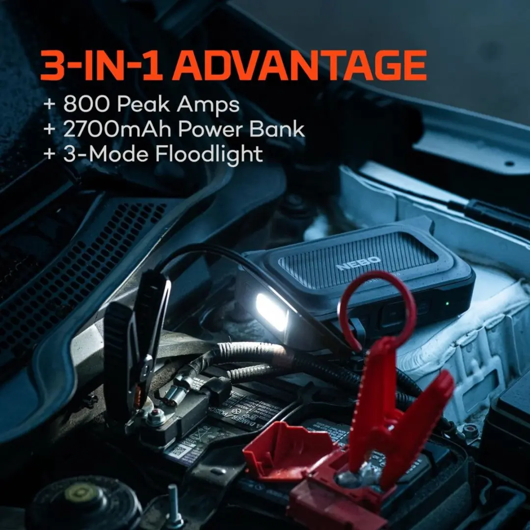 NEBO Assist 800 Jump Starter - afbeelding 3 van 6