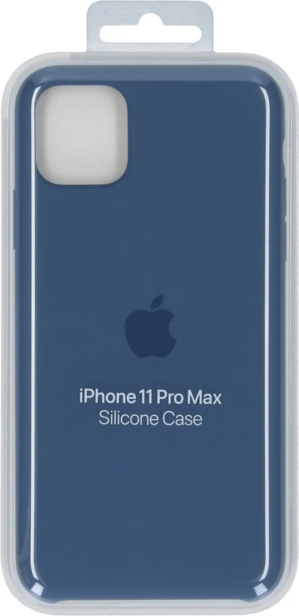 Apple Siliconen Hoesje iPhone 11 Pro Max MX032ZM/A - Alaskablauw