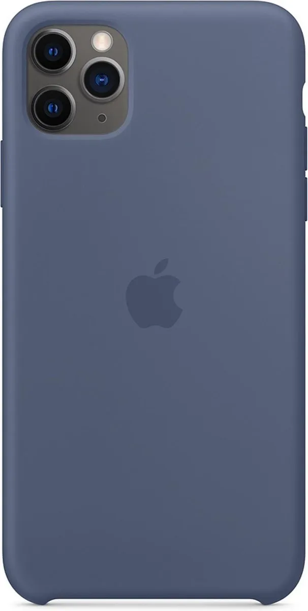 Apple Siliconen Hoesje iPhone 11 Pro Max MX032ZM/A - Alaskablauw