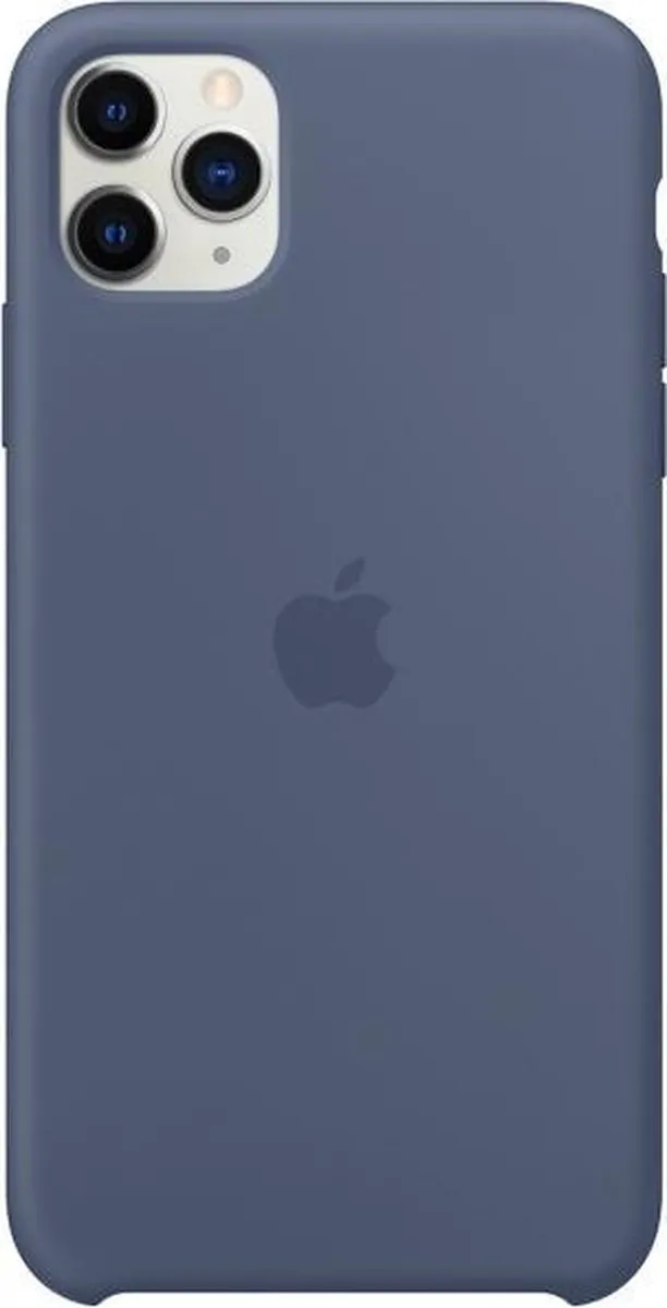 Apple Siliconen Hoesje iPhone 11 Pro Max MX032ZM/A - Alaskablauw