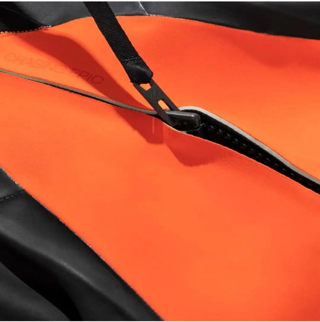 ORCA Zeal Hi-Vis Open Water Wetsuit - Zwart Oranje - afbeelding 4 van 6