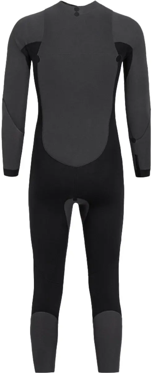 ORCA Zeal Hi-Vis Open Water Wetsuit - Zwart Oranje - afbeelding 3 van 6
