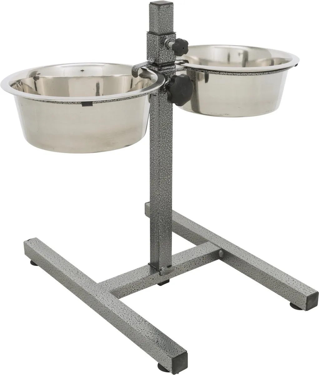 Trixie Voerstandaard 1,8L - 20cm - Zilver
