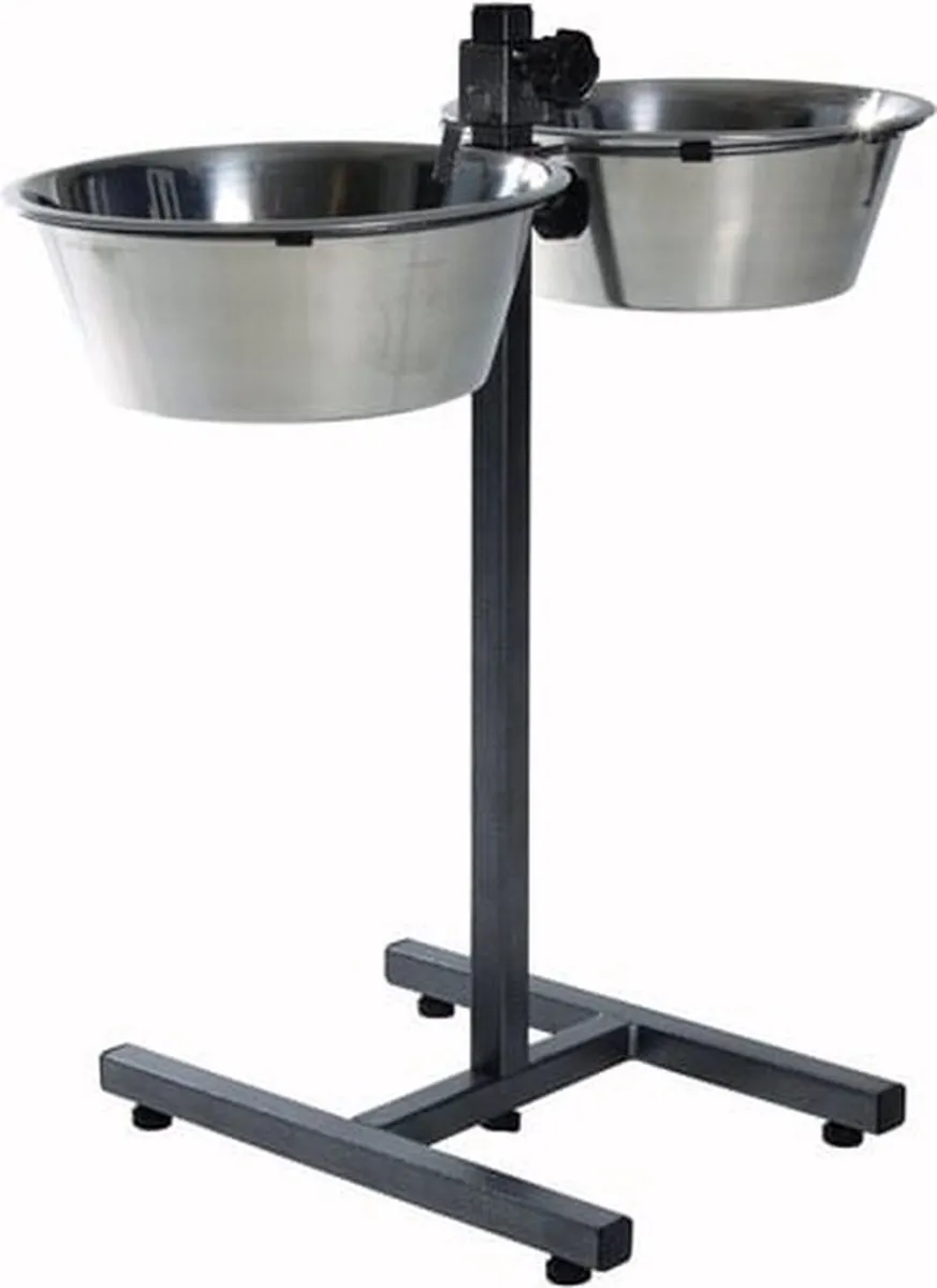 Trixie Voerstandaard 1,8L - 20cm - Zilver