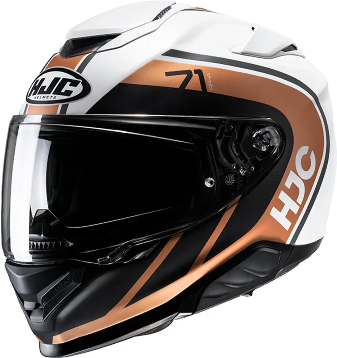 HJC RPHA 71 Mapos Wit Bruin Mc9Sf Integraalhelm