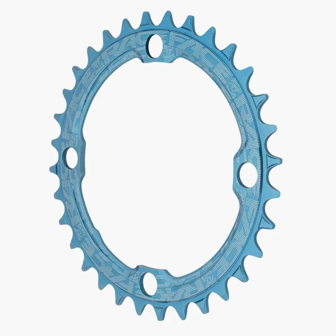 Race Face Narrow Wide Kettingblad 32T Blauw - afbeelding 4 van 6