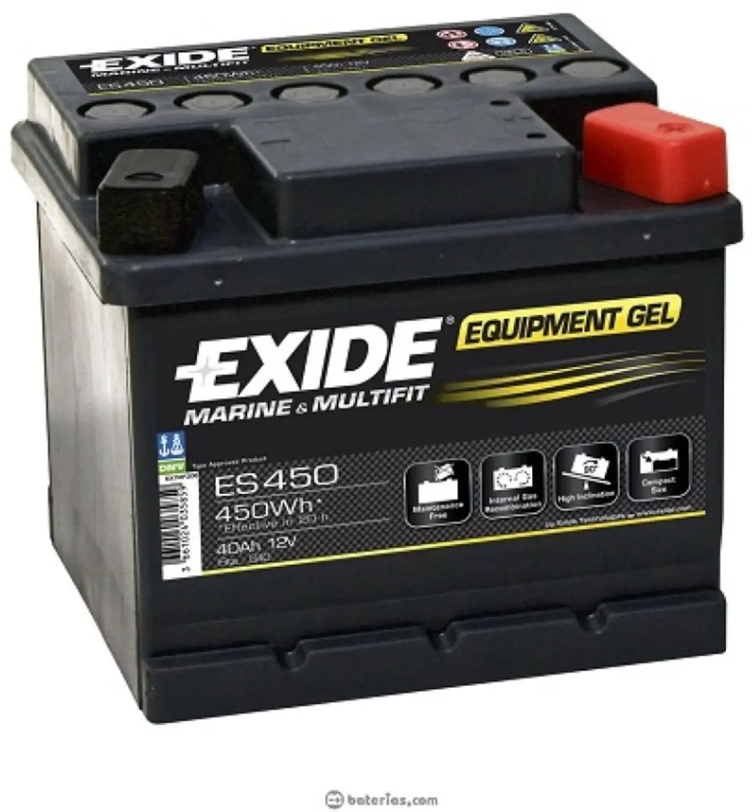 Exide Gel accu ES450 G40