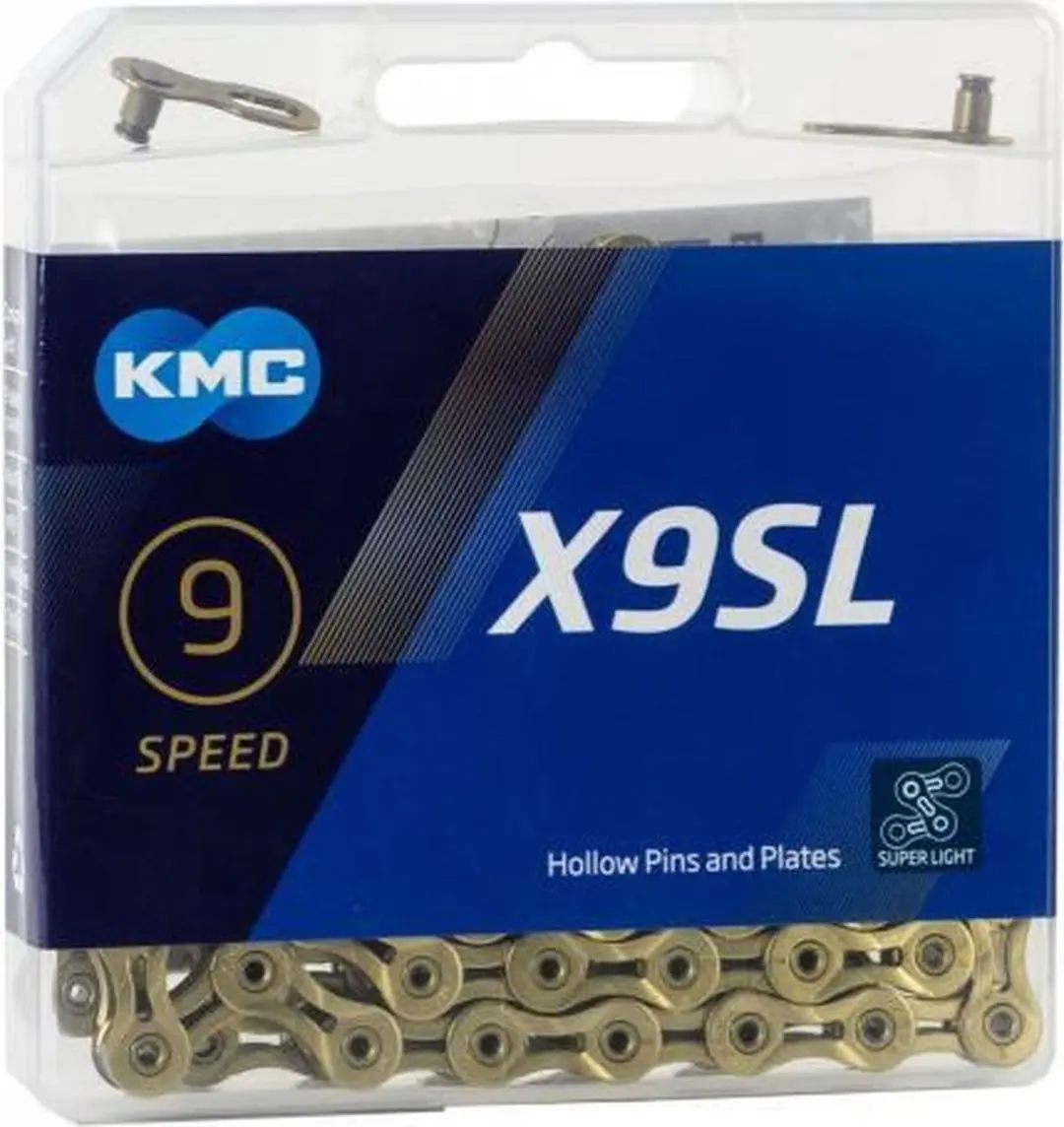 KMC X9SL TI-N Ketting 114 schakels - Goud - afbeelding 3 van 6