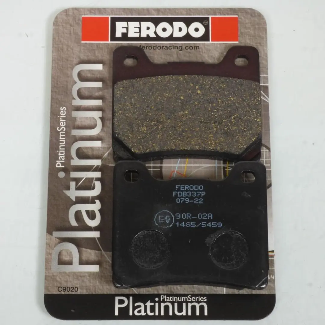 Plaquette de frein Ferodo pour Auto Yamaha 750 FZ 1990 3KS3/3KT2/3KU2 / AR / FDB