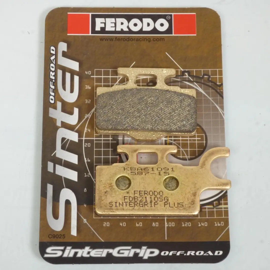 Plaquette de frein Ferodo pour Moto Kawasaki 65 KX 2005 KX065AAA / AV / FDB2110S